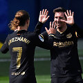 Antoine'as Griezmannas ir Lionelis Messi