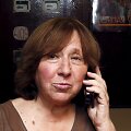 Nobelio literatūros premiją laimėjusi baltarusių ra&scaron;ytoja Svetlana Aleksijevič savo namuose