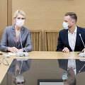 Gabrielius Landsbergis, Laura Matjo&scaron;aitytė