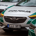 Policija pristatė naujus automobilius