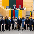 Seime prisiekė naujosios vyriausybės ministrai