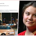 Greta Thunberg (de&scaron;inėje) mokėjo atsikirsti ją provokavusiam Andrew Tate (kairėje).