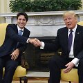 Justinas Trudeau ir Donaldas Trumpas