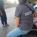 Jaunimo darbuotojai gatvėje