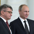 Aleksandras Sokurovas ir Vladimiras Putinas