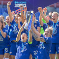 &bdquo;Chelsea&ldquo; futbolininkės &ndash; Anglijos čempionės