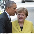 Barackas Obama ir Angela Merkel