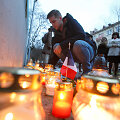 Kauniečiai pagerbia Paryžiuje žuvusias teroro aukas