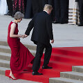 Theresa May ir Donaldas Trumpas