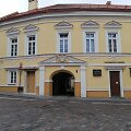 Atkurtos durys, kurios buvo užmūrytos 1982 m. rūmų komplekso rekonstrukcijos metu. Jūratės Mičiulienės nuotrauka