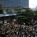 Protestas Honkonge minint perdavimo Kinijai metines