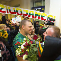Pasitikti i&scaron; Rio grįžę Lietuvos parolimpiečiai