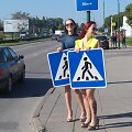  Eksperimentas Klaipėdos gatvėse &ndash; eismą kontroliuoja ilgakojės gražuolės 