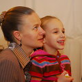 Kamilė su mama