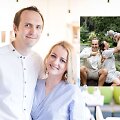 Asta Žukaitė-Nalivaikienė ir Saulius Nalivaika, jų dukra Luka