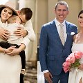 Inga Žuolytė ir Adomas Mikalauskas su sūnumi
