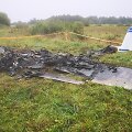Tauragės aerodrome užsidegė avariniu būdu nusileidęs lėktuvas