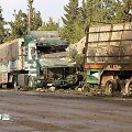 Sirijoje subombarduota humanitarinę pagalbą gabenusi sunkvežimių vilkstinė