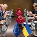Ukrainos taikos konferencijoje dėmesys krypsta į branduolinės nelaimės pavojų / ALESSANDRO DELLA VALLE / AFP