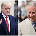 Donaldas Trumpas ir princas Charlesas