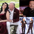 Aleksandras Ivanauskas-Fara su žmona Rima ir grupe &bdquo;Kambariokai&ldquo;