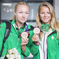 Ieva Dumbauskaitė ir Monika Povilaitytė