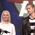 Vaida Genytė su sūnumi