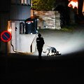 Policijos pareigūnai dirba i&scaron;puolio vietoje