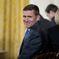 D.Trumpo patarėjas nacionalinio saugumo klausimais Michaelas Flynnas.