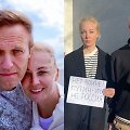 Julija Navalnaja su &scaron;eima