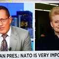 D.Grybauskaitės interviu CNN