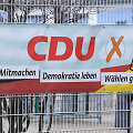 Krik&scaron;čionių demokratų sąjungos plakatas