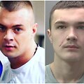 Auka tapęs D.Kasiliauskis (kairėje) ir jo užpuolimu įtariamas L.Smitas.