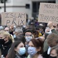 Prancūzijos musulmonų protestas