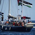Flotilė &bdquo;Madleen&ldquo; / Salvatore Cavalli / AP