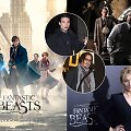 Akimirkos i&scaron; filmo &bdquo;Fantastinių gyvūnų&ldquo;, Ezra Milleris, Johnny Deppas, J.K.Rowling