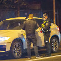 Akimirka i&scaron; vykusio policijos reido