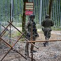 I&scaron;skirtinė zona Lenkijos-Baltarusijos sienoje / Attila Husejnow / ZUMAPRESS.com