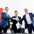 Liutauras Kazlavickas, Valdas Benkunskas, Tomas Gulbinas