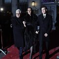 Celine Dion ir Rene Charlesas Angelilis (de&scaron;inėje) atsisveikina su Rene Angeliliu