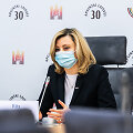Ritos Tama&scaron;unienės, Česlavo Ol&scaron;evskio ir Kęstučio Vilkausko spaudos konferencija