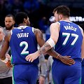 Kyrie Irvingas ir Luka Dončičius