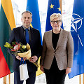 Ingrida &Scaron;imonytė ir Rimvydas Pilibaitis