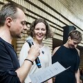 Linai Puodžiukaitei-Lanauskienei įteikiama Vitos Mozūraitės premija