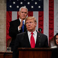 Metinis Donaldo Trumpo prane&scaron;imas Kongrese