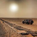 Mauritanijoje ralyje Budape&scaron;tas-Bamakas dalyvaujančią &bdquo;Black Hole&ldquo; komandą sužavėjo vietos gyventojai