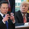 Elonas Muskas ir Donaldas Trumpas / SAUL LOEB NICHOLAS KAMM / AFP