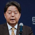 Japonijos užsienio reikalų ministras Yoshimasa Hayashi