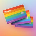 &bdquo;Revolut&ldquo; vaivoryk&scaron;tės spalvų mokėjimų kortelė