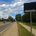 Greičio radaro ženklas Kėdainiuose
